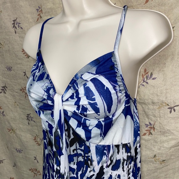 BLUE MAXI DRESS - Picture 2 of 3